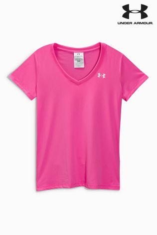Pink Under Armour Gym Tech Tee